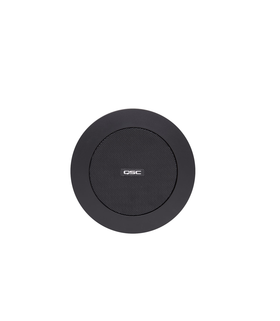 2.75 Satellite ceiling speaker 16 150 conical coverage includes Cring for blind mount installation. Color Black. Priced individually sold only in pairs.