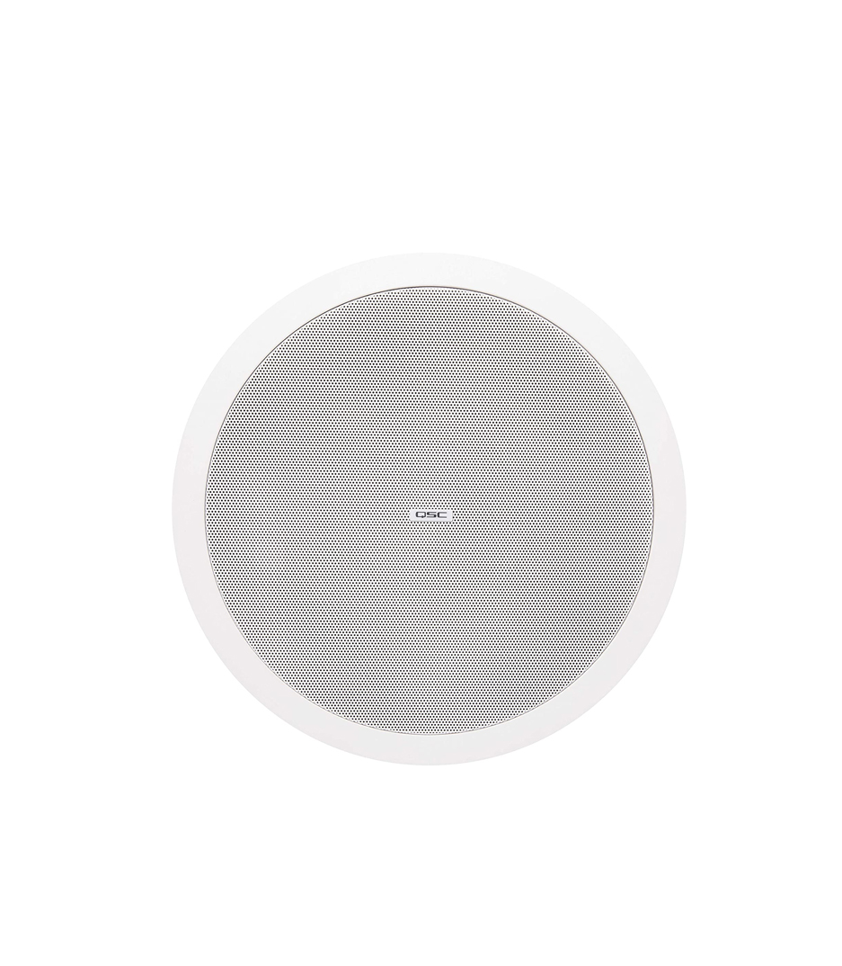 6.5 Dual voicecoil ceiling subwoofer provides Highpass output for up to four 4 satellite speakers 70100V transformer with 4 bypass includes Cring and Tile rails for blind mount installation. Color White.
