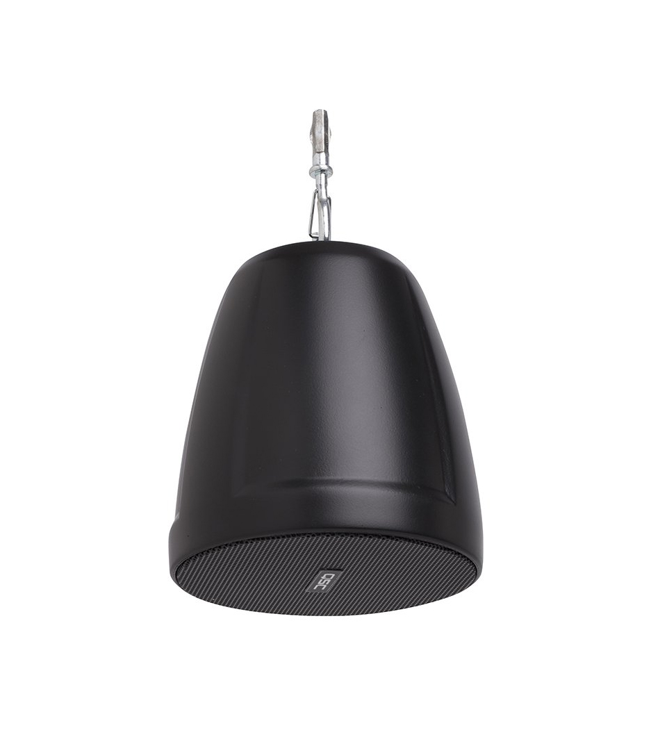 2.75 Satellite pendant speaker 16 150 conical coverage includes cable and fastener for suspended installation. Color Black. Priced individually sold only in pairs.