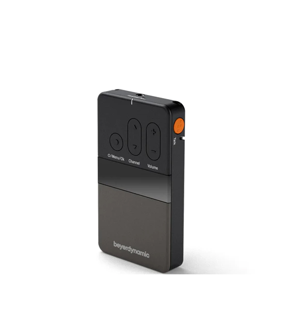 Digital handheld transmitter Japan version 18931906 MHz with electret condenser capsule OLEDdisplay mute button bluetooth USBC internal LiIon battery.