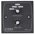 RSL-4B Remote Source / Volume Level Select Plate in Black - News