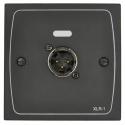 XLR-M1B XLR Input Module – Black – Male - News