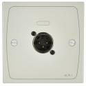 XLR-M1W XLR Input Module – White – Male - News