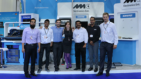 NMK Electronics Enterprises at CABSAT 2015