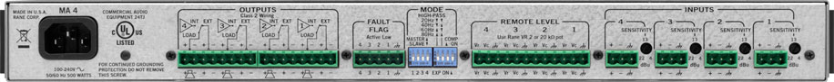 MA 4 Multichannel Amplifier - News