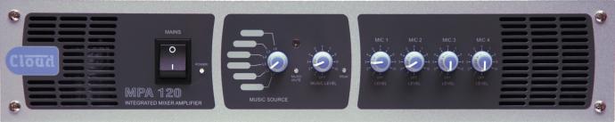 MPA120 120W Mixer/Amplifier