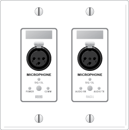 RAD1 – Dual XLR Mic Inputs