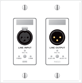 RAD23 – XLR Line Input / XLR Line Output - News