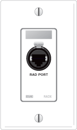 RADX – RAD Port Extension (CAT 5 jack)