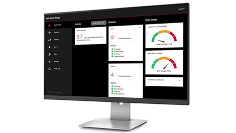 Audinate unveils its new Dante Domain Manager platform at ISE 2017.