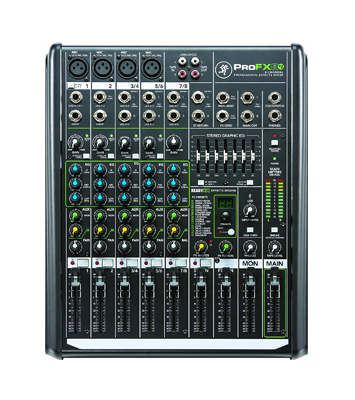 Mackie – ProFXv2-UK 8 channel Professional Effects Mixer w/USB - News