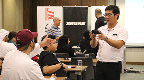 Shure & Canon Join Hands to Educate UAE