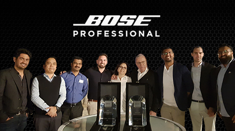 NMK Receives 2 Awards @Bose Distributor Event