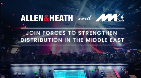 NMK Electronics to Distribute Allen & Heath in the Middle East!
