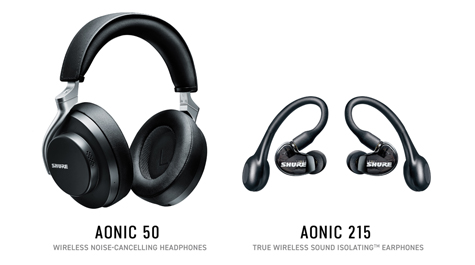 Shure Announces Upcoming Campaign with Adam Levine to Launch New AONIC Line of Wireless Noise-Cancelling Headphones and True Wireless Earphones