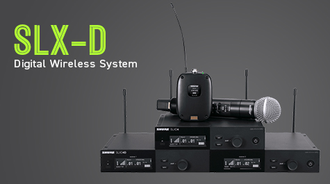 Shure Introduces Slx-D Digital Wireless System - News