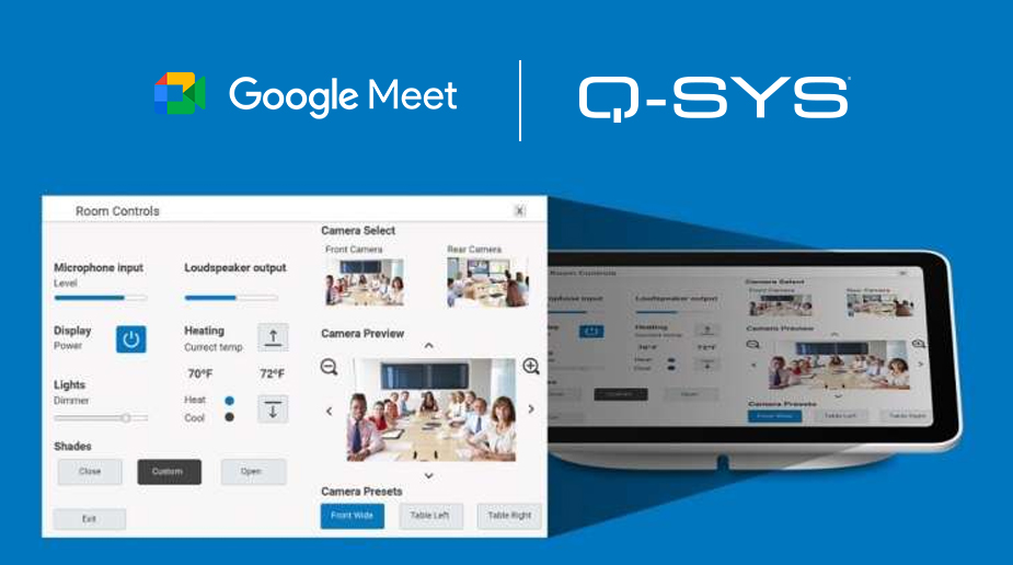 Google meets Q-SYS Control