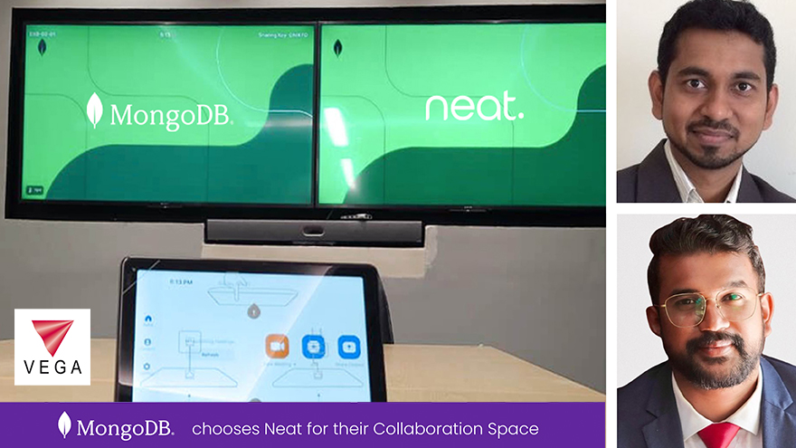 MongoDB chooses Neat for their Collaboration Space - News