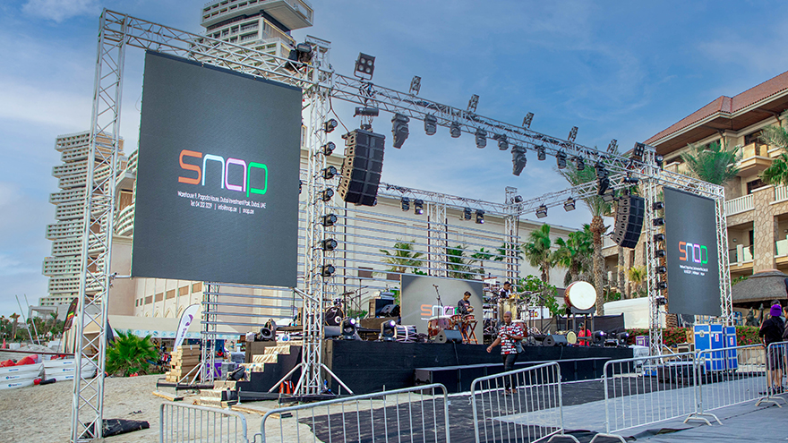 Snap chooses L-Acoustics to create an unforgettable experience at Sofitel, The Palm