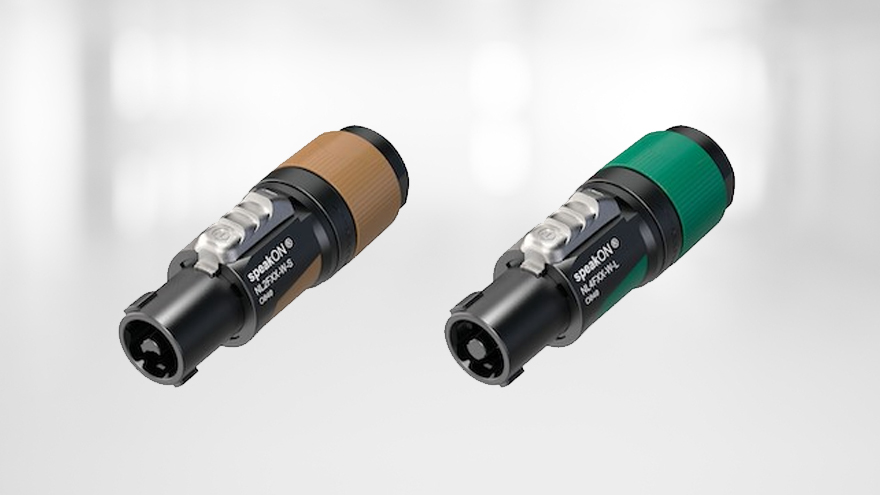 NEUTRIK upgrades speakON range of audio connectors