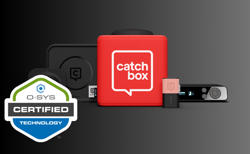 Q-SYS Plugin Release! Catchbox Plus Pro Wireless System - News