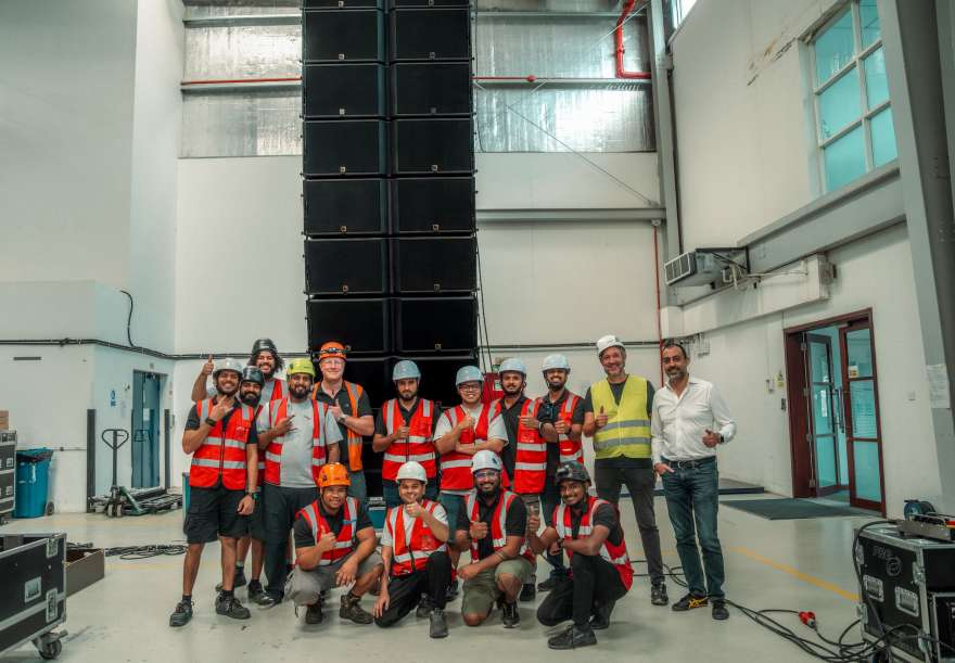 NMK brings L-Acoustics training to life for PRG