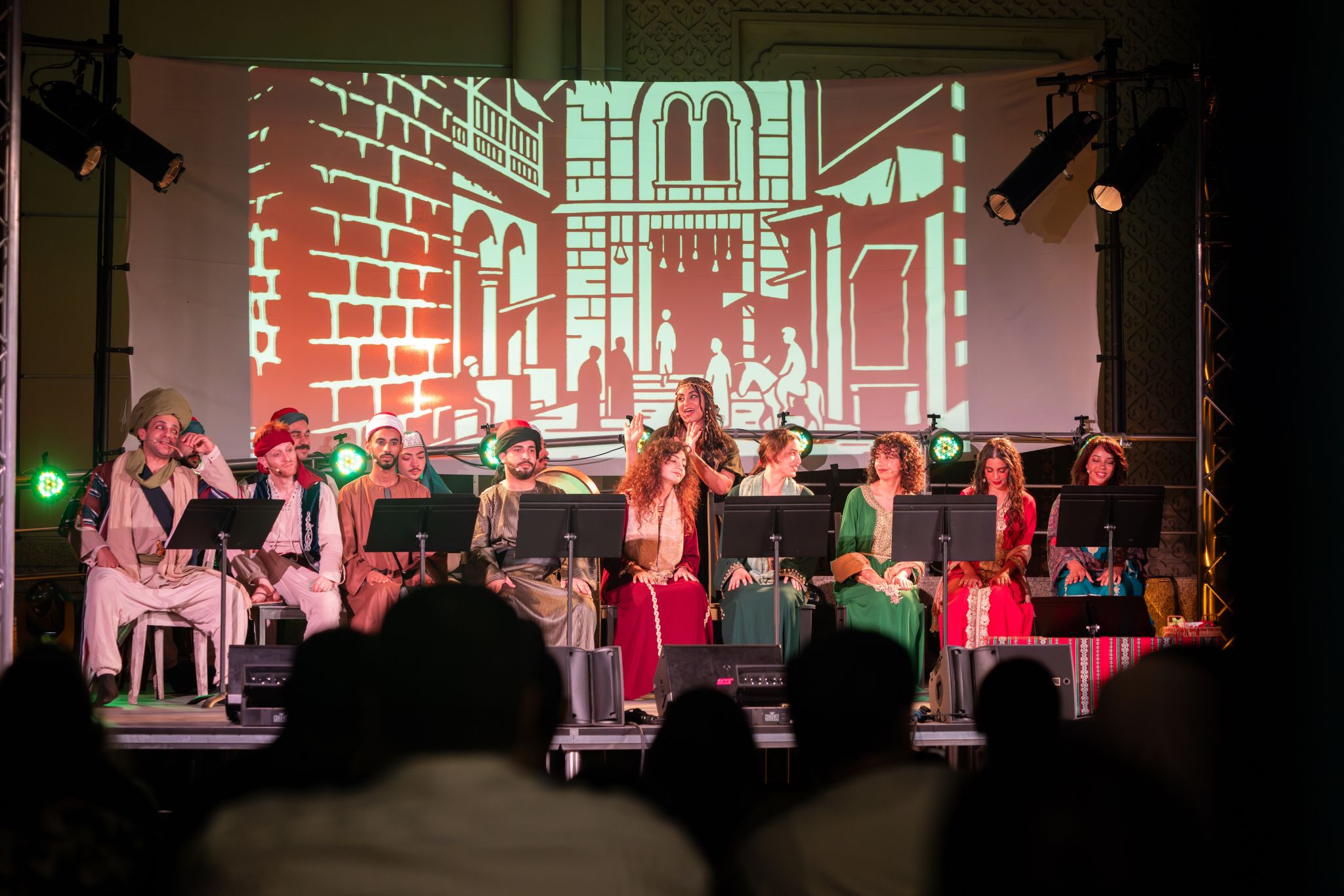 Sharjah Performing Arts Academy and NMK Electronics Brought Pause & Play Stage to Life at World Stage Design 2025